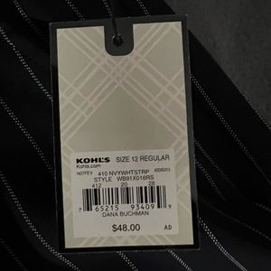 12 Regular pinstripe suit